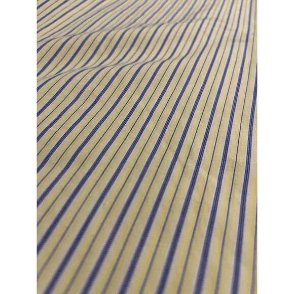RALPH LAUREN Blake Yellow And Blue Striped Short Sleeve Button Down Men’s XXL - Picture 8 of 12